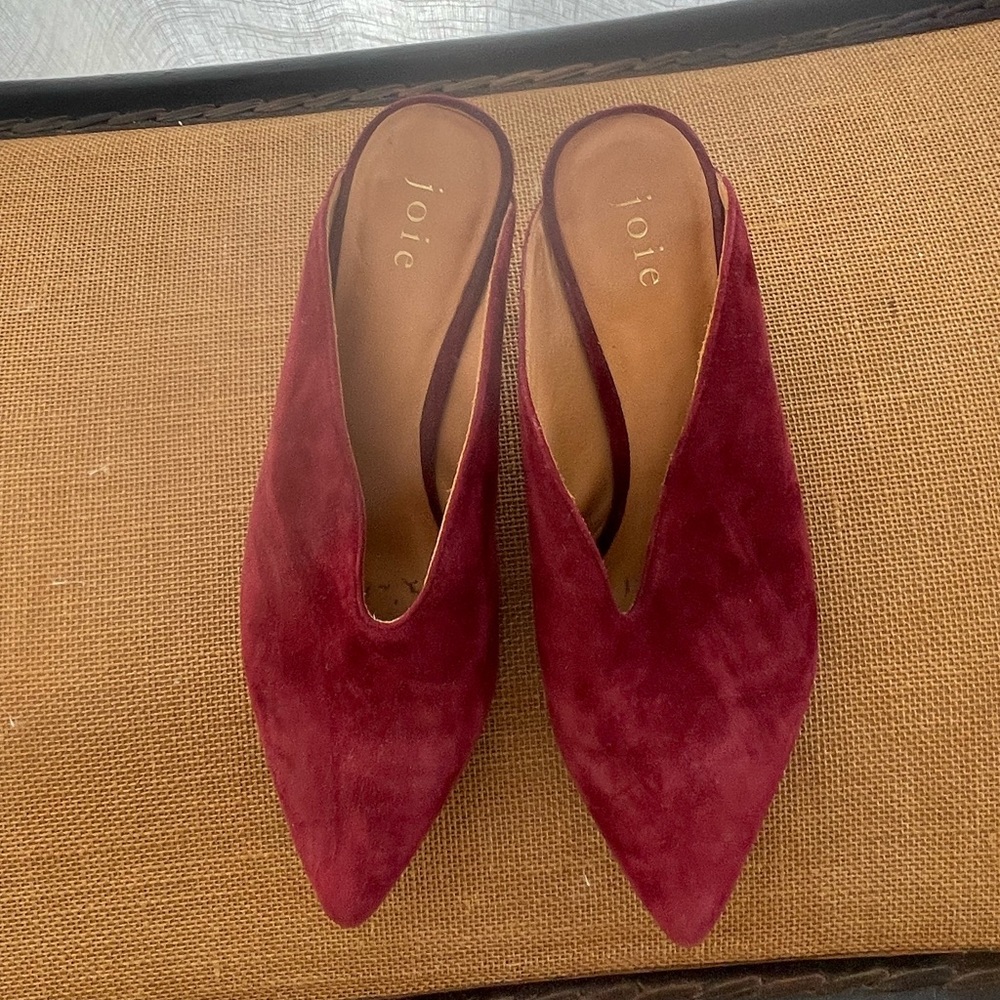 Joie Kitten Heel Mules